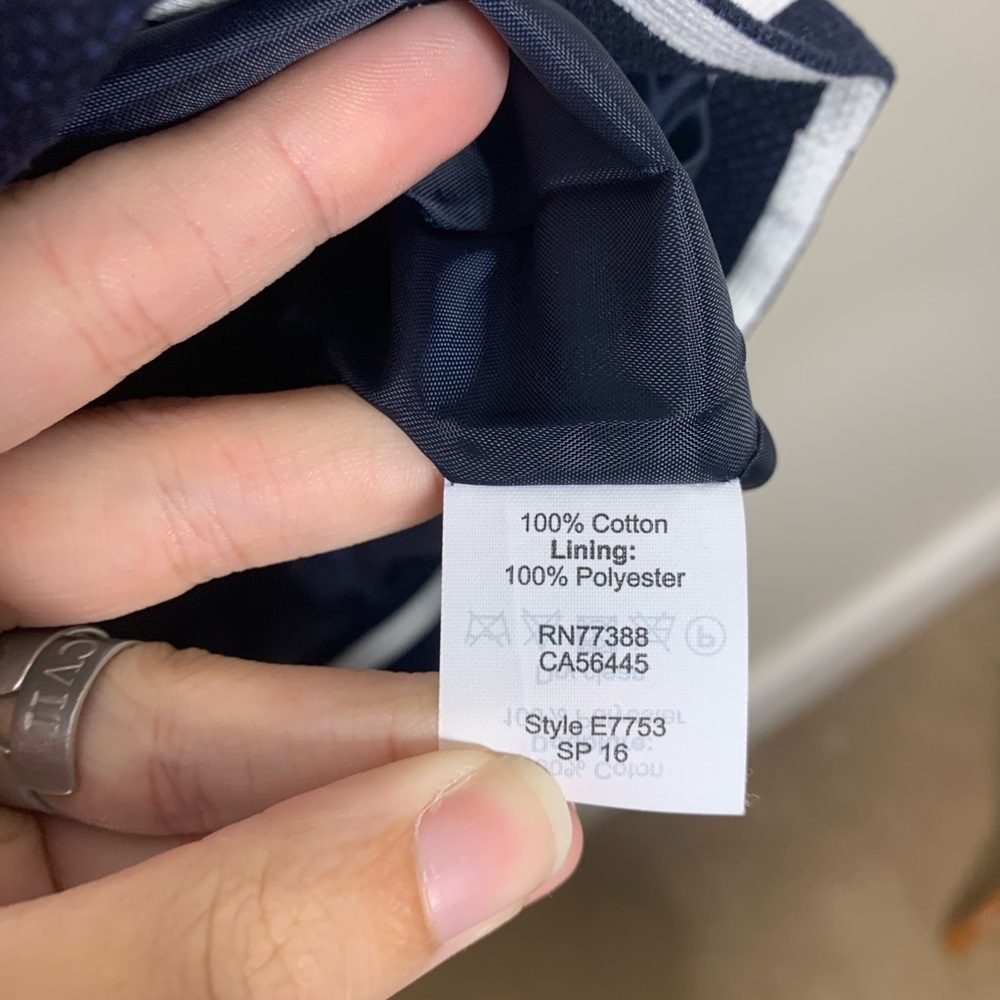 J. Crew factory embellished sheath stripe dress - Picture 5 of 5